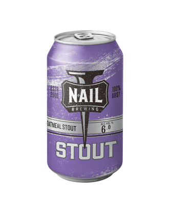 Picture of Nail Brewing Oatmeal Stout Can 375ml