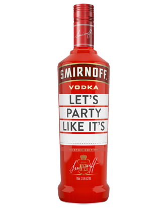 Picture of Smirnoff Custom Edition Red Label Vodka 700mL