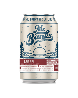 Picture of Mr Banks Brewing Co Lager