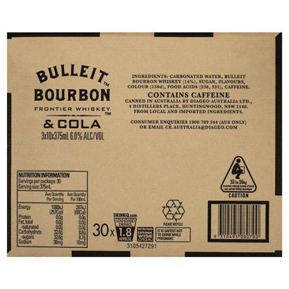 Picture of Bulleit & Cola 6% 375 ml