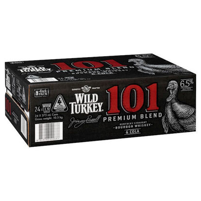 Picture of Wild Turkey 101 & Cola Zero 375 ml