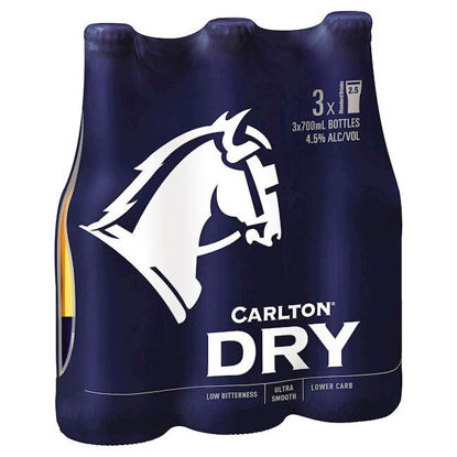 Picture of Carlton Dry Bottle 3Pk 700 ml