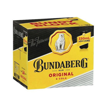 Picture of Bundaberg UP & Cola 4.6% Cube 375 ml