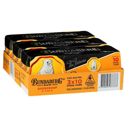 Picture of Bundaberg OP & Cola 6.0% Can 375 ml