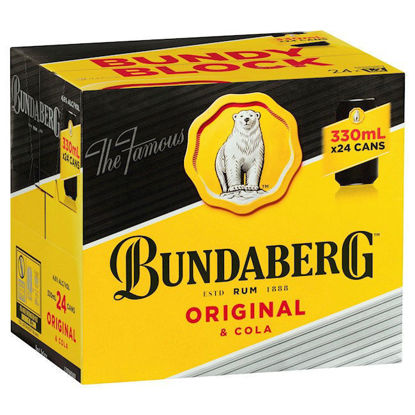 Picture of Bundaberg Red & Cola Bottle 4.6% 345Ml