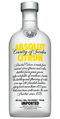 Picture of Absolut Vodka Citron 750 ml