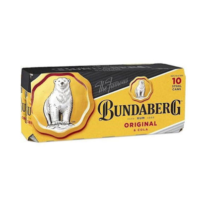 Picture of Bundaberg UP & Cola 4.6% 10P 375 ml