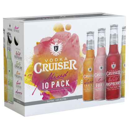 Picture of Vodka Cruiser Mixed 4.6% 10Pk 275Ml