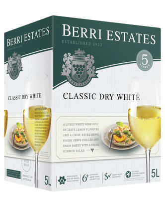 Picture of Berri Estate Classic Dry White New 5L