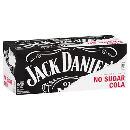 Picture of Jack Daniel's & Cola 10Pk 375 ml