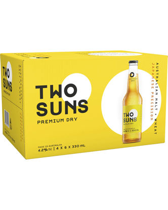 Picture of Two Suns Premium Dry 4.2% 330 ml