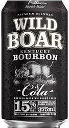 Picture of Wild Boar Bourbon & Cola 15% 375 ml