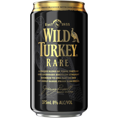 Picture of Wild Turkey Rare & Cola 8% Cans 375 ml