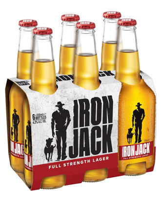 Picture of Iron Jack Red 4.2% Bottle 330 ml