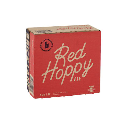 Picture of Brick Lane Red Hop Ale Cans 355Ml