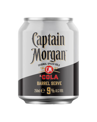 Picture of Captain Morgan & Cola 6% Can 375 ml