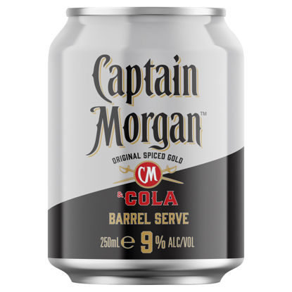 Picture of Captain Morgan & Cola 9% Can 250 ml