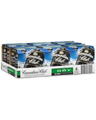 Picture of Canadian Club & Dry 6% Premium Canadian 375 ml