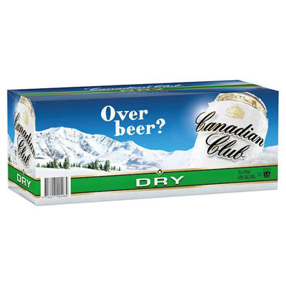 Picture of Canadian Club & Dry 6% Premium Cans 10P 375 ml