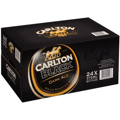 Picture of Carlton Black Bottle 375 ml