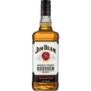 Picture of Jim Beam White Label Brbn 37% 1L