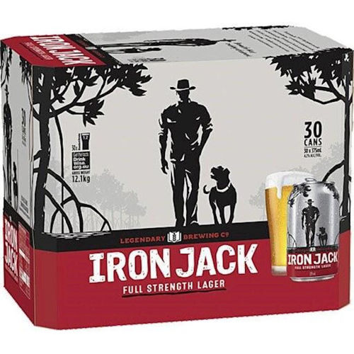 Picture of Iron Jack Red 4.2% Can 375 ml