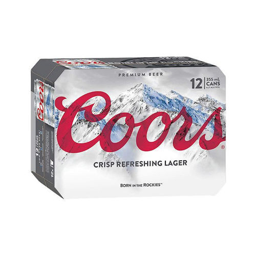 Picture of Coors Can 4.2% 6Pk 355Ml