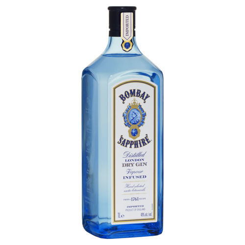Picture of Bombay Sapphire London Dry Gin 1L Bottle 