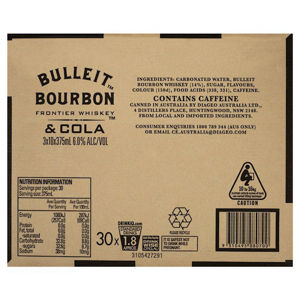 Picture of Bulleit & Cola 6% 375 ml