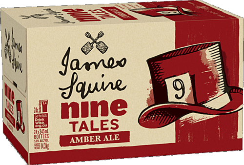 Picture of James Squire Amber Ale Bottle 345Ml