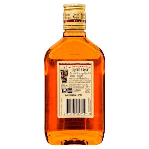 Picture of Captain Morgan Spiced Gold 375 ml