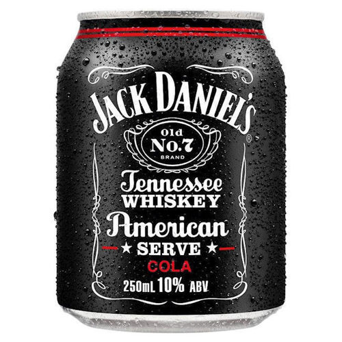 Picture of Jack Daniel's American & No Sugar Cola 250 ml