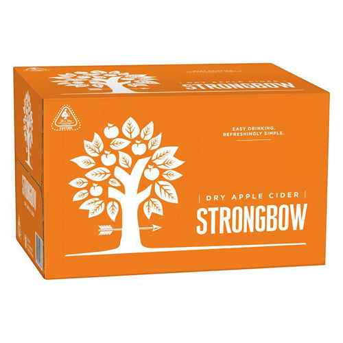 Picture of Strongbow Dry Apple Bottle 355Ml