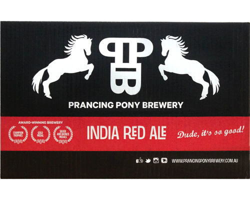 Picture of Prancing Pony Brewery India Red Ale 330mL Carton