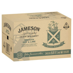 Picture of Jameson Dry & Lime Can 6.3% 375 ml